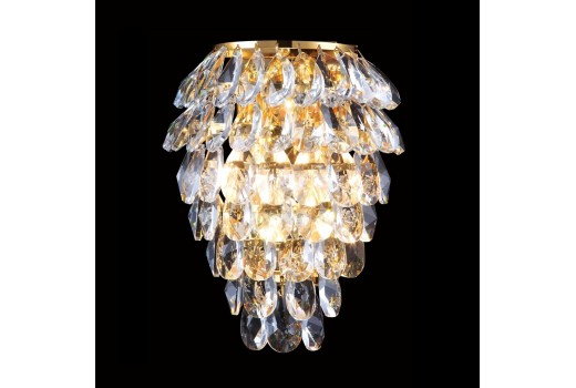 Настенный светильник Crystal Lux Charme AP2+2 LED Gold/Transparent