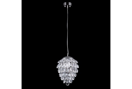 Подвесной светильник Crystal Lux Charme SP1+1 Led Chrome/Transparent