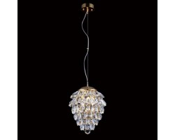 Подвесной светильник Crystal Lux Charme SP3+3 LED Gold/Transparent