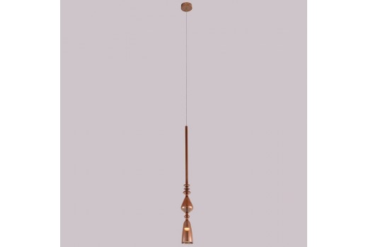 Подвесной светильник со светодиодами Crystal Lux Lux SP1 B Copper