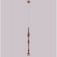 Подвесной светильник со светодиодами Crystal Lux Lux SP1 D Copper