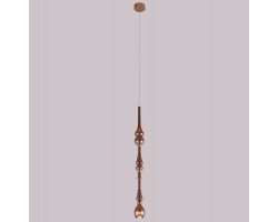 Подвесной светильник со светодиодами Crystal Lux Lux SP1 D Copper