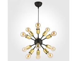 Подвесная люстра TK Lighting 1469 Estrella Black